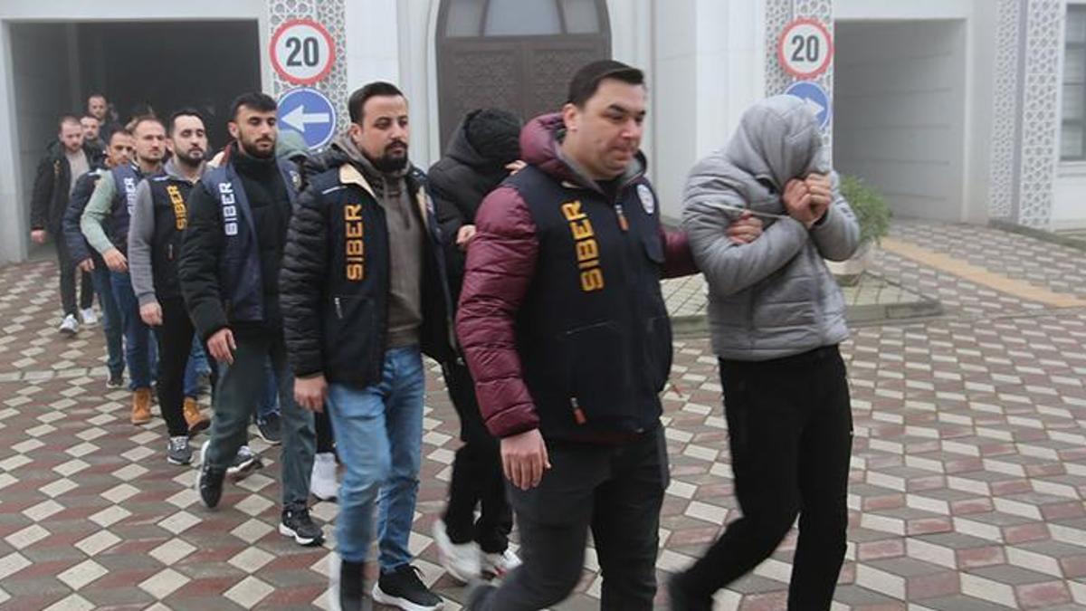 110 milyon TL dolandırıcılık yapan şebekeye operasyon