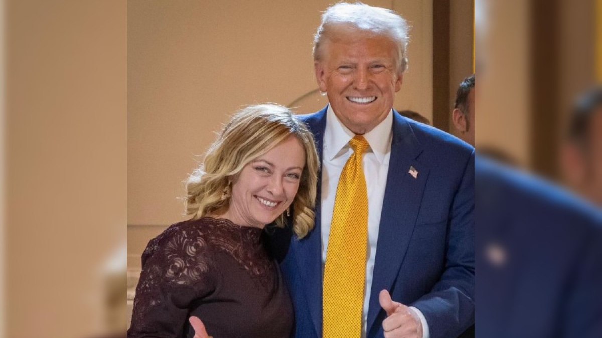 Donald Trump: Bu gece harika bir kadınla, İtalya Başbakanı’yla birlikteyim