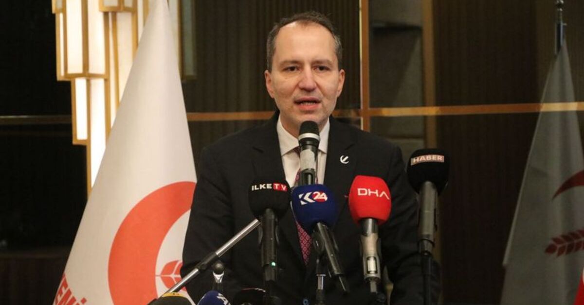 Fatih Erbakan: Öcalan ‘silah bırakın’ çağrısını İmralı’dan yapsın